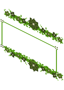 Green Floral Sign Cover