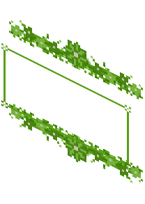 Lime Floral Sign Cover