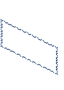 Navy Looped Sign Cover