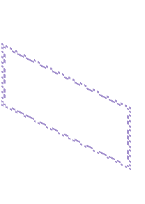 Lavender Looped Sign Cover