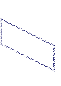 Blue Looped Sign Cover