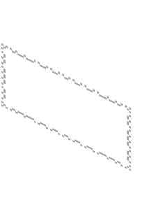 White Looped Sign Cover
