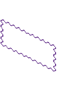 Purple Swirl Sign Cover