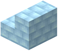 Light Blue Silt Shingle Stairs
