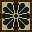 Dark Oak Shoji Weathered Kiku Pattern