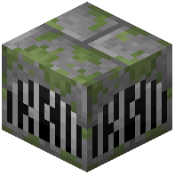 Mossy Stone Brick Drain