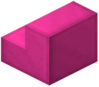 Pink Polished Quartz Brick Stairs
