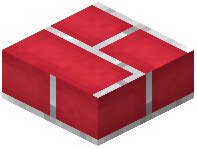 Red Thick Brick Slab