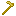 Reinforced Gold Hoe