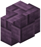 Purple Stone Brick Wall