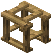 Oak Barrel Stand