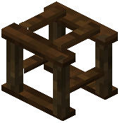 Dark Oak Barrel Stand