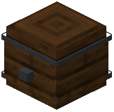 Dark Oak Fermentation Barrel