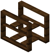 Dark Oak Wine Rack