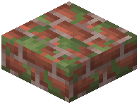 Mossy Brick Slab
