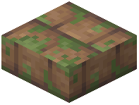 Mossy Mud Brick Slab