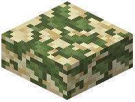 Mossy Sandstone Slab
