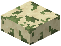 Mossy Smooth Sandstone Slab