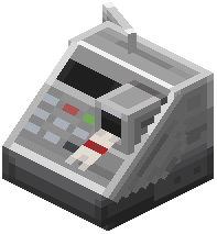Gray Cash Register