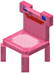 Pink Froggy Chair