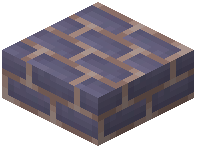 Light Blue Terracotta Bricks Slab