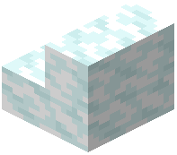 Dense Snow Stairs