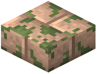 Mossy Adamellite Brick Slab