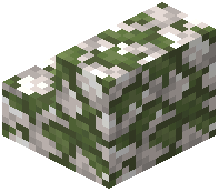 Mossy Chalk Cobblestone Stairs