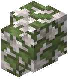 Mossy Chalk Cobblestone Wall