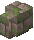 Mossy Chert Brick Wall