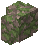 Mossy Chert Cobblestone Wall