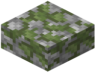 Mossy Dacite Cobblestone Slab