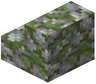 Mossy Dacite Cobblestone Stairs