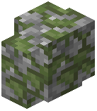 Mossy Dacite Cobblestone Wall