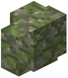 Mossy Dolomite Cobblestone Wall