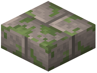 Mossy Eclogite Brick Slab