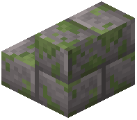 Mossy Gabbro Brick Stairs