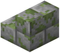 Mossy Gneiss Brick Stairs
