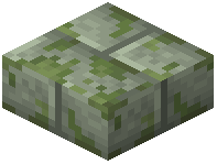 Mossy Greenschist Brick Slab