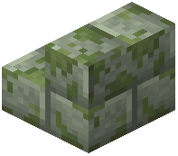 Mossy Greenschist Brick Stairs