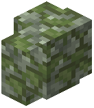 Mossy Greenschist Cobblestone Wall