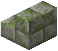 Mossy Greywacke Brick Stairs