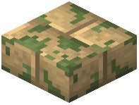 Mossy Komatiite Brick Slab