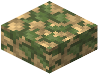 Mossy Komatiite Cobblestone Slab