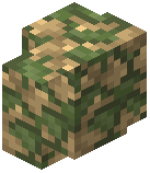 Mossy Komatiite Cobblestone Wall