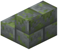 Mossy Latite Brick Stairs