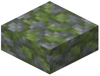 Mossy Latite Cobblestone Slab