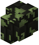 Mossy Lignite Brick Wall