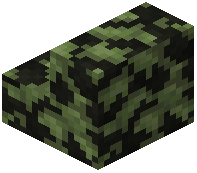 Mossy Lignite Cobblestone Stairs