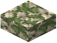 Mossy Limestone Cobblestone Slab